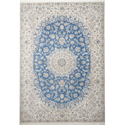 Nain 9la 248x353 Cm Nain 9la, Persia, Hand-carded Wool And