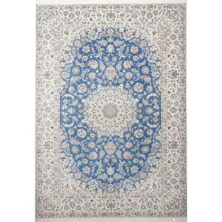 Nain 9la 248x353 Cm Nain 9la, Persia, Hand-carded Wool And