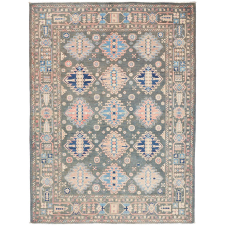 Rug Kazak Afghanistan 174x230 Petrol Green Mute