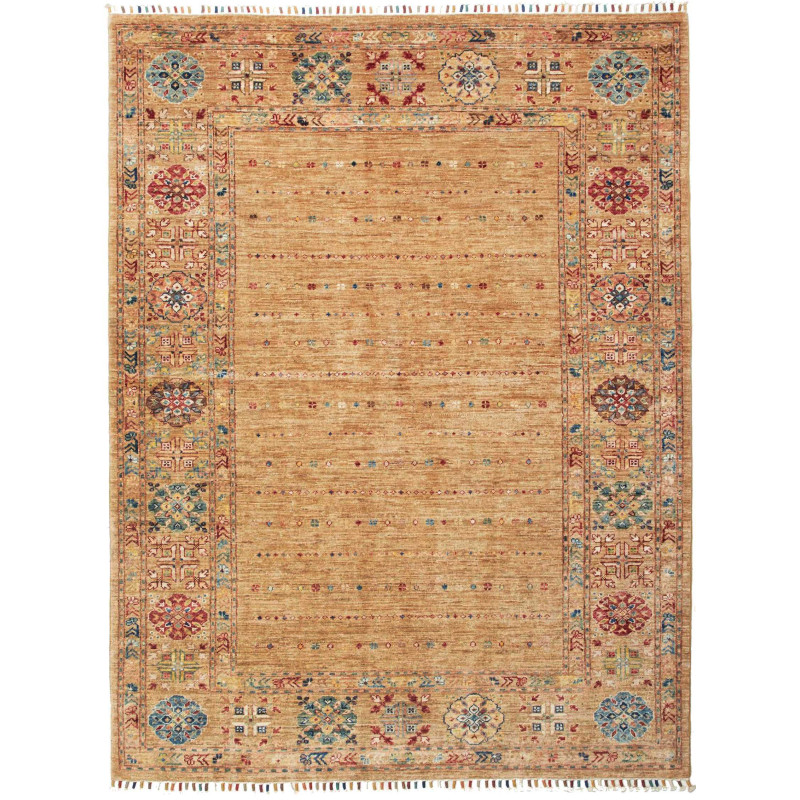 Rug Rubin Pakistan 151x199 Golden Ochre Of Burg