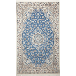 Nain 9la 142x240 Cm Nain 9la, Persia, Hand-carded Wool And