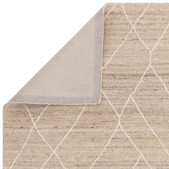 Rug Noah geometric beige and light taupe 120x170