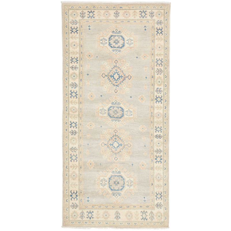 Rug Kazak Afghanistan 201x299 Light Grey Blue