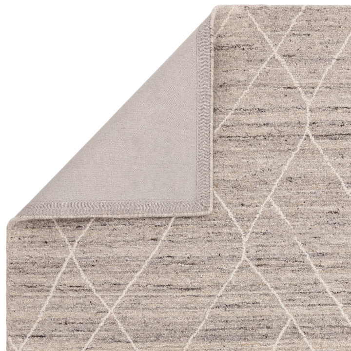Tappeto Noah geometrico grigio chiaro tortora e