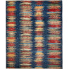 Rug Mosaic Pakistan 250x298 Blue Red Yellow Bei