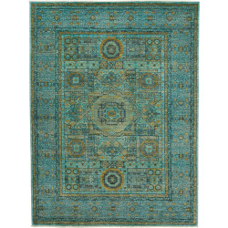Rug Mamlouk Pakistan 149x199 Turquoise Antique