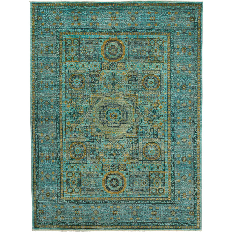 Rug Mamlouk Pakistan 149x199 Turquoise Antique
