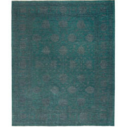 Rug Ziegler Fine Pakistan 246x303 Teal Charcoal