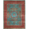 Rug Mamlouk Pakistan 177x235 Turquoise Ruby Red