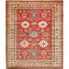 Rug Kazak Fine Pakistan 260x312 Red Cream Blue