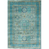 Rug Mamlouk Pakistan 125x182 Turquoise Gold Blu