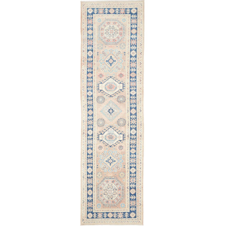 Rug Kazak Afghanistan 84x293 Muted Peach Pink N