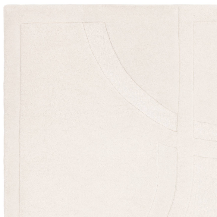Rug Olsen geometric cream and white 120x170 cm