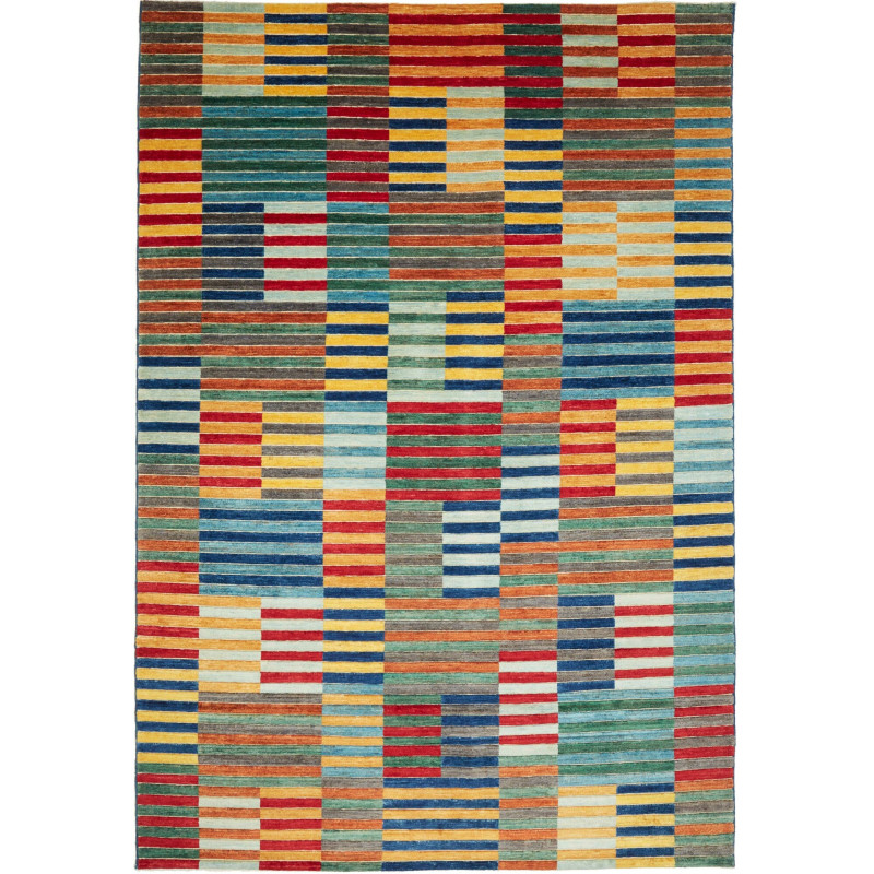 Rug Barjesta Pakistan 197x282 Red Yellow Blue G