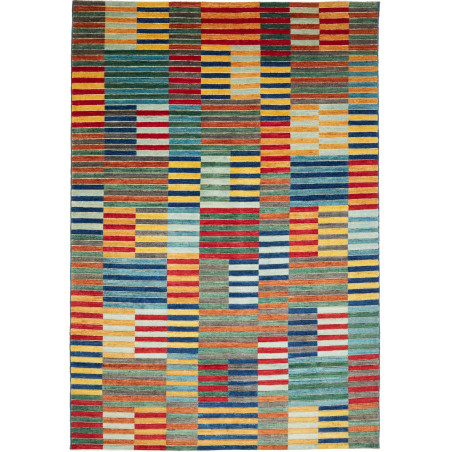 Rug Barjesta Pakistan 197x282 Red Yellow Blue G