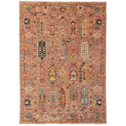 Rug Tribal Pakistan 129x180 Terracotta Sapphire