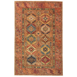 Rug Tribal Pakistan 122x190 Terracotta Blue Red