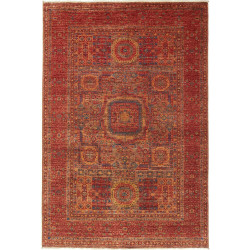 Rug Mamlouk Pakistan 125x181 Brick Red Cobalt B