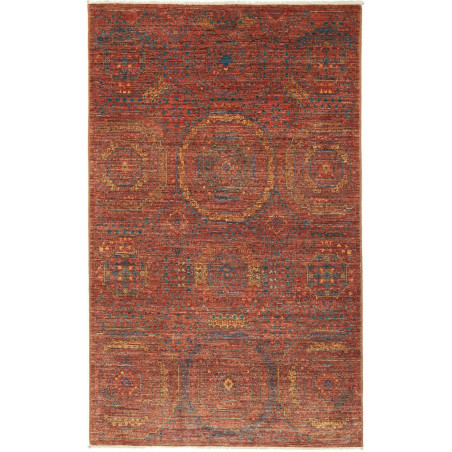 Rug Mamlouk Pakistan 99x159 Terracotta Red Petr