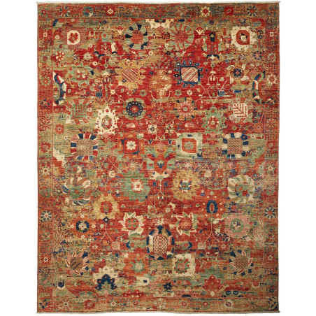Rug Ziegler Fine Pakistan 274x355 Rust Red Sage