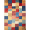 Rug Mosaic Pakistan 244x343 Dark Blue Light Blu