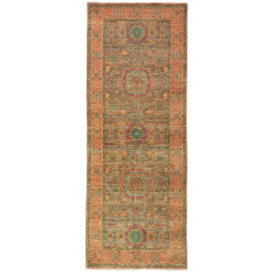 Rug Mamlouk Pakistan 76x202 Orange Brown Mocha