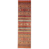 Rug Samarkand Pakistan 82x294 Red Terracotta Bl
