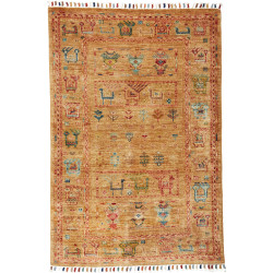 Rug Rubin Pakistan 78x113 Golden Yellow Terraco