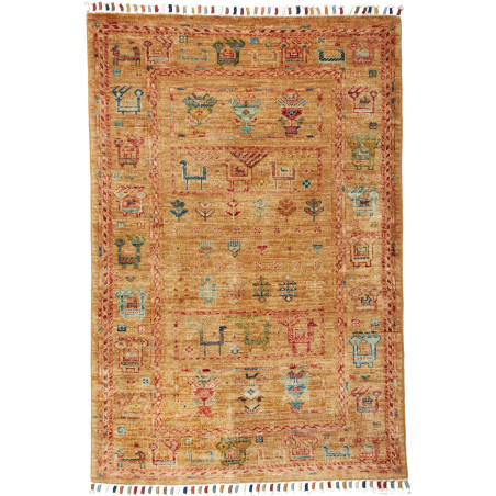 Rug Rubin Pakistan 78x113 Golden Yellow Terraco