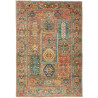 Rug Tribal Pakistan 126x181 Brown Orange Teal Y
