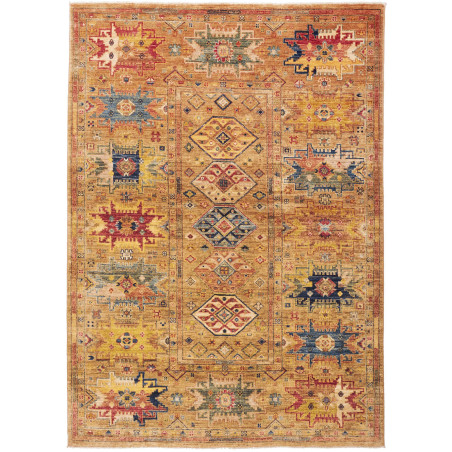 Rug Tribal Pakistan 150x210 Gold Terracotta Red