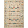 Rug Tribal Pakistan 168x234 Cream Ivory Teal Bl