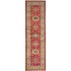Rug Kazak Fine Pakistan 80x290 Terracotta Red C