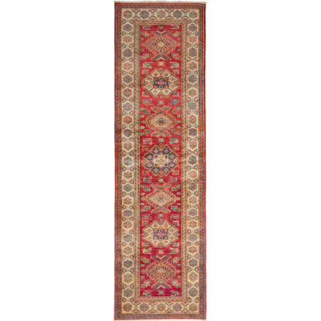 Rug Kazak Fine Pakistan 80x290 Terracotta Red C