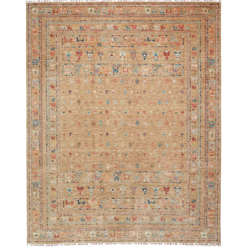 Rug Rubin Pakistan 249x305 Camel Beige Red Blue