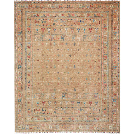 Rug Rubin Pakistan 249x305 Camel Beige Red Blue