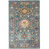 Rug Tribal Pakistan 102x157 Petrol Blue Gold Oc