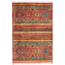 Rug Samarkand Pakistan 85x126 Terracotta Red Sa