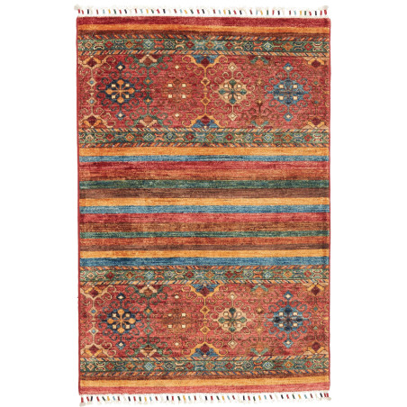 Rug Samarkand Pakistan 85x126 Terracotta Red Sa