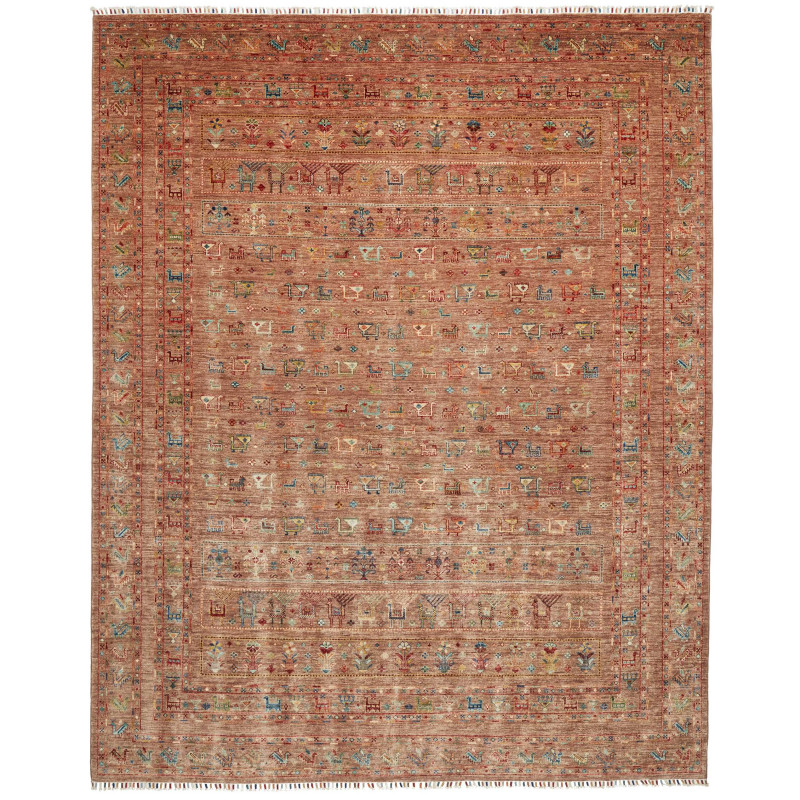 Rug Rubin Pakistan 249x312 Rust Terracotta Burn