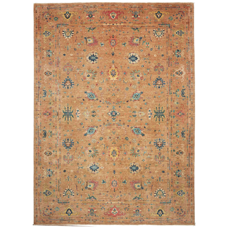 Rug Ziegler Fine Pakistan 307x428 Ochre Brown B