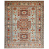 Rug Kazak Fine Pakistan 246x300 Sky Blue Terrac
