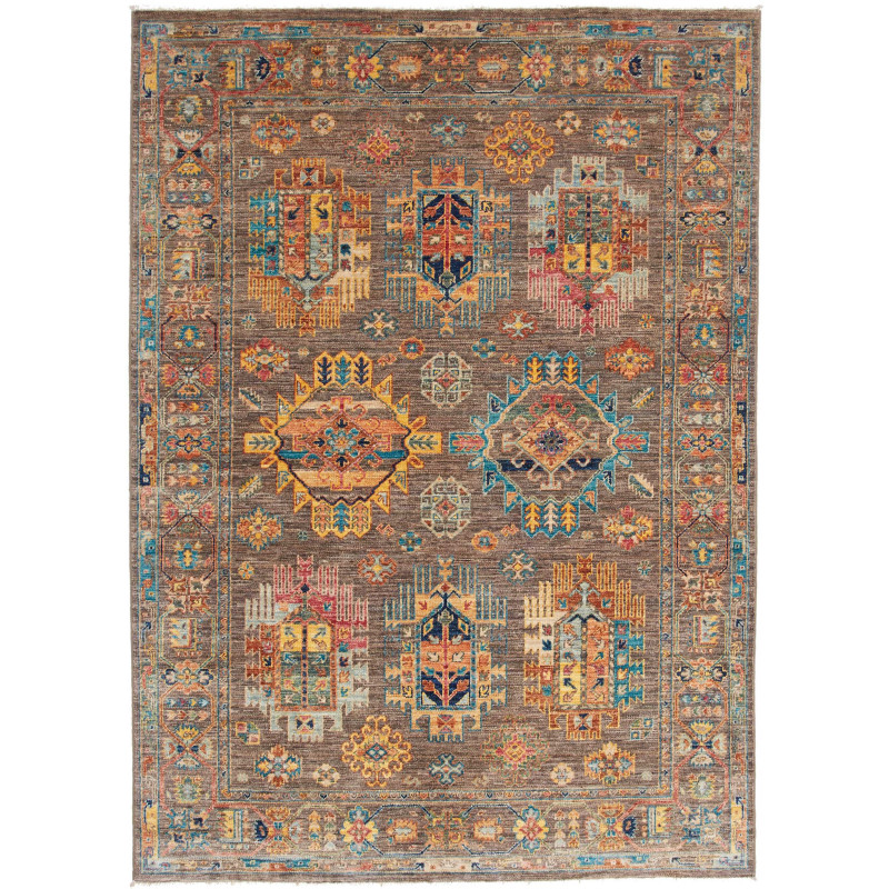 Rug Tribal Pakistan 147x202 Brown Taupe Ocher O