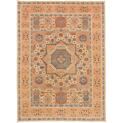 Rug Mamlouk Pakistan 147x205 Beige Cream Terrac