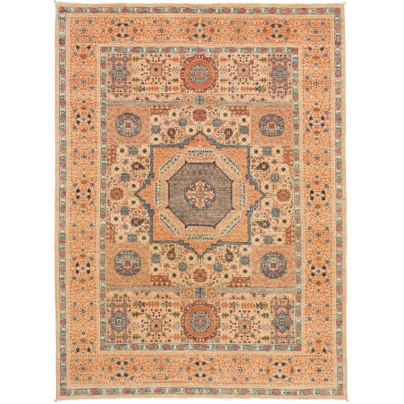 Rug Mamlouk Pakistan 147x205 Beige Cream Terrac