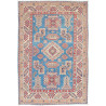 Rug Kazak Afghanistan 125x182 Sky Blue Terracot