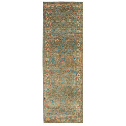Rug Ziegler Fine Pakistan 80x249 Moss Olive Gre