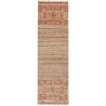 Rug Rubin Pakistan 83x289 Beige Red Sage Gold