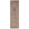 Rug Tribal Pakistan 80x260 Gray Orange Yellow T