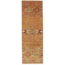 Rug Rubin Pakistan 80x236 Ocher Reddish Brown B